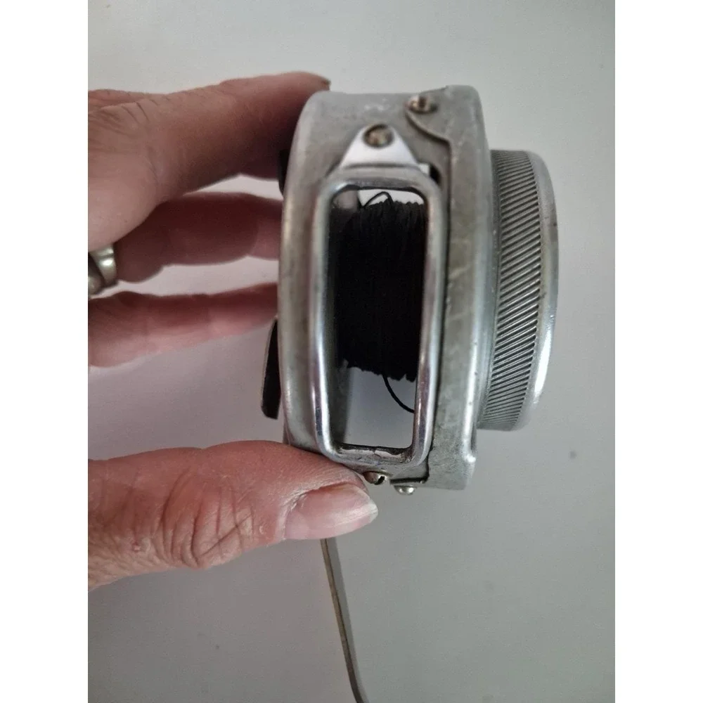 Vintage Horrocks-Ibbotson H-I The Utica Automatic Fly Fishing Reel Metal 1950s